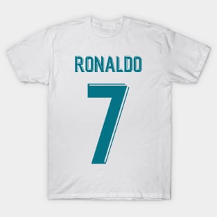 Christiano Ronaldo Madrid Home Jersey 2018 T-Shirt